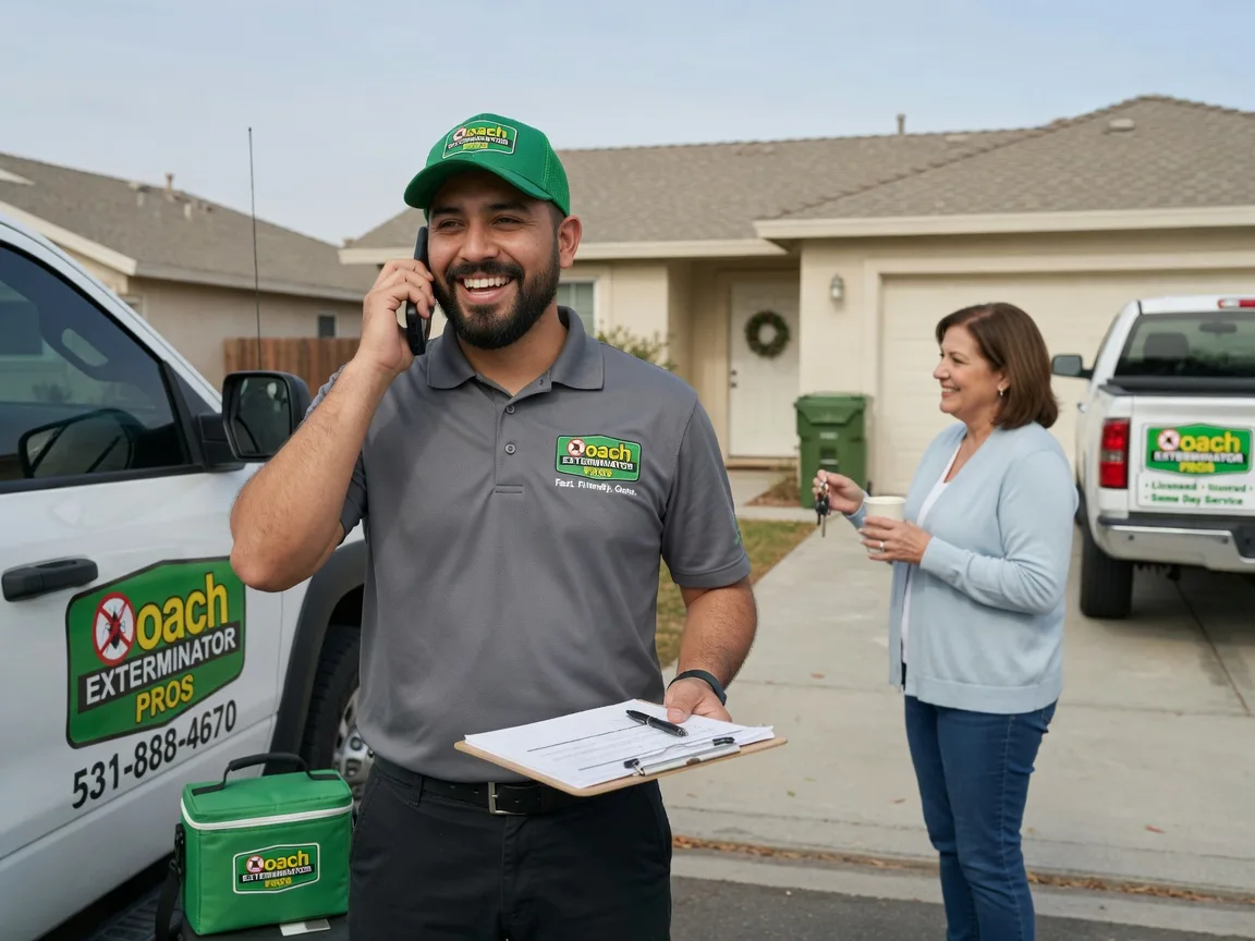 Pest Control Roach Exterminator Chilo, OH FAQs